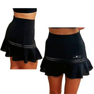 NWT Adidas Stella McCartney Laser tennis skort skirt shorts Black XS